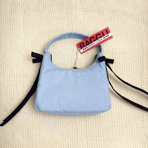 New SANDY LIANG X BAGGU BOW Mini Bag Canvas Bag